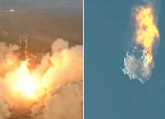 Starship, el cohete más grande jamás construido, explota a los pocos minutos de despegar tras chocar con un iceberg