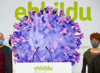 Bildu incorpora al coronavirus en sus listas y recuerda que es totalmente legal