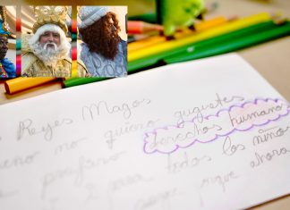 Los Reyes Magos preguntan qué ha pasado porque este año hay muchos niños pidiendo derechos humanos
