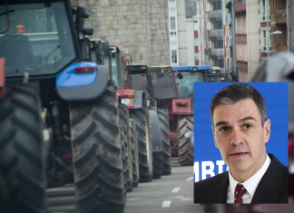 Pedro Sánchez a los agricultores: “Me gusta la fruta”