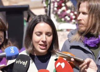 Irene Montero, sorprendida por el poco aguante mediático que tienen los hombres