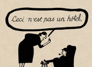 Descubren «Ceci n’est pas un hôtel», el cuadro inédito que pintó la madre de René Magritte