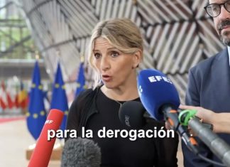 Yolanda Díaz multada con 15.000 euros por la Ley Mordaza por atreverse a anunciar un acuerdo para derogar la Ley Mordaza