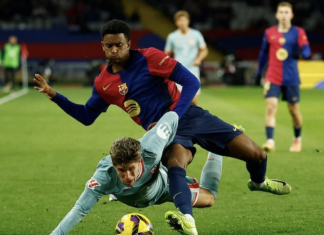 En un precioso ejemplo de deportividad, el Barça regaló la Liga por Navidad