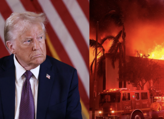 Estados Unidos decide extinguir los incendios en California negándolos