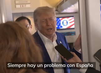 Trump entiende de golpe qué es ser español al sentirse profundamente decepcionado con España, con el gobierno español y con el PSOE