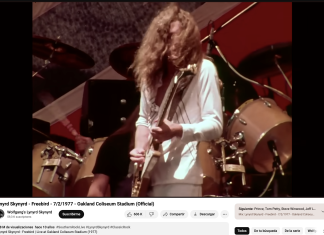 Un juez multa a Youtube por poner un anuncio en medio del solo de guitarra de la versión en directo de 1977 de Freebird de “Lynyrd Skynyrd”