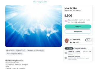 La falta de dinero en la Complutense obliga a los profesores de Filosofía a vender la idea de Bien en Wallapop