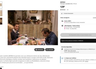 IKEA vende una mampara navideña para poder separar a las familias por facciones ideológicas