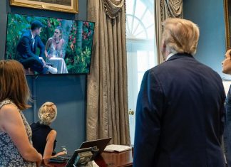 Trump ordena bombardear la Isla de las Tentaciones hasta que Almudena y Dario vuelvan a estar juntos