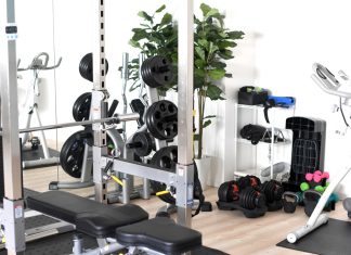 Un gimnasio se apunta a casa de una persona