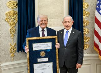 Donald Trump regala el Nobel de la Paz a Netanyahu