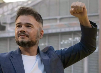 Gabriel Rufián: «Me ofrezco a liderar la izquierda española. O a presentar un late en La Sexta. También podría ser imagen de Springfield»