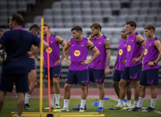 Los jugadores del Barça descubren que ganar la Liga da absolutamente igual