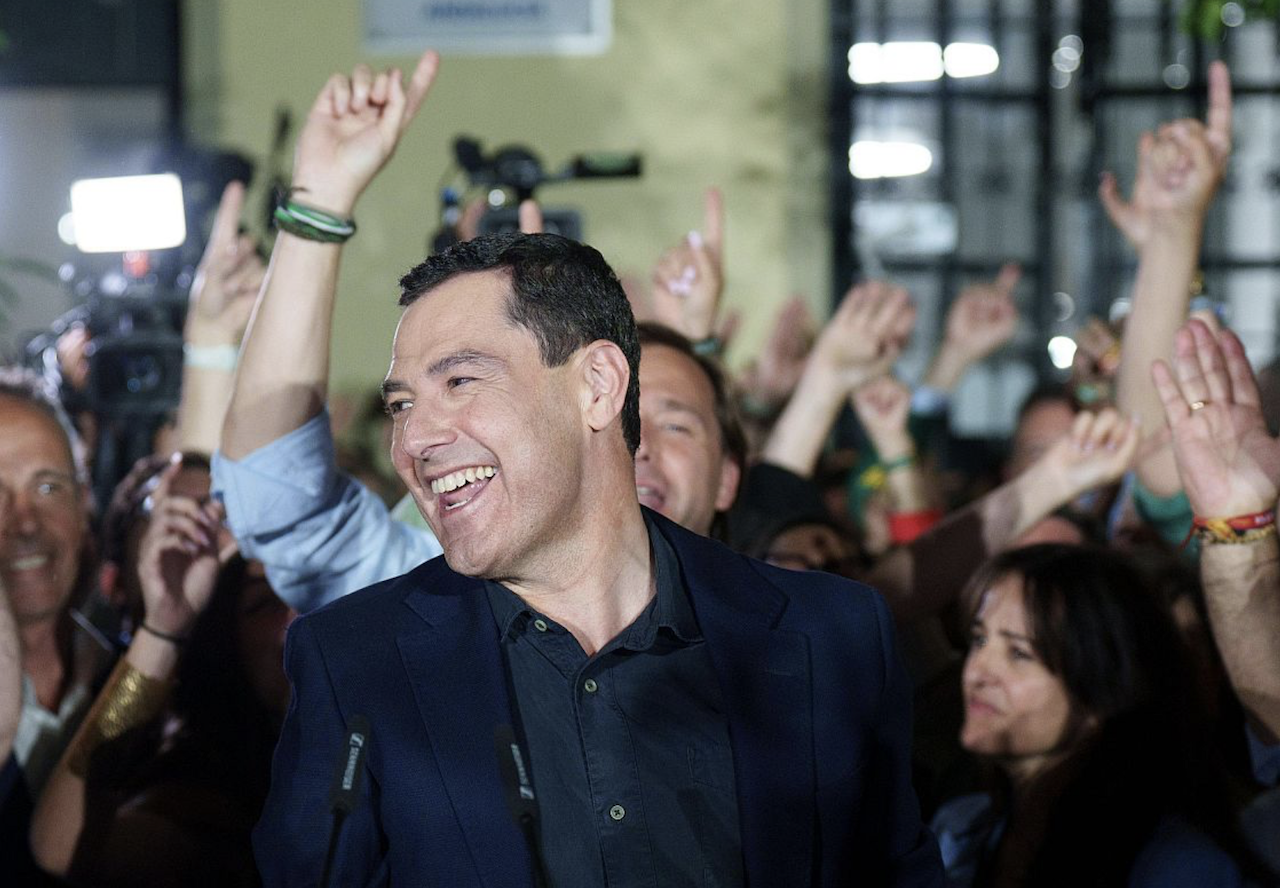 El Partido Popular tendrá que pactar con “Hacia atrás, Andalucía” para Gobernar