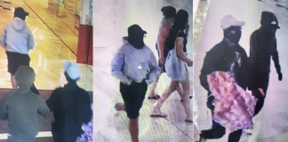 Tres encapuchados -tal vez Sánchez, su esposa y su hermano- atracan una joyería de Madrid