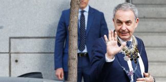 Zapatero llega a la Audiencia Nacional para declarar como investigado ante el juez