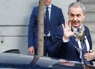 Zapatero llega a la Audiencia Nacional para declarar como investigado ante el juez