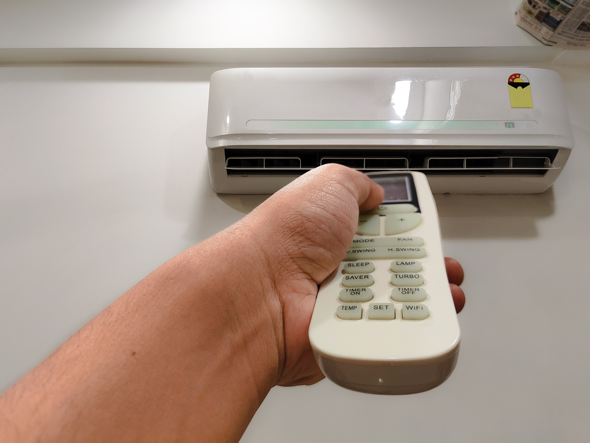 ¿A qué temperatura hay que poner el aire acondicionado de tu vecino para que enfríe también tu casa?