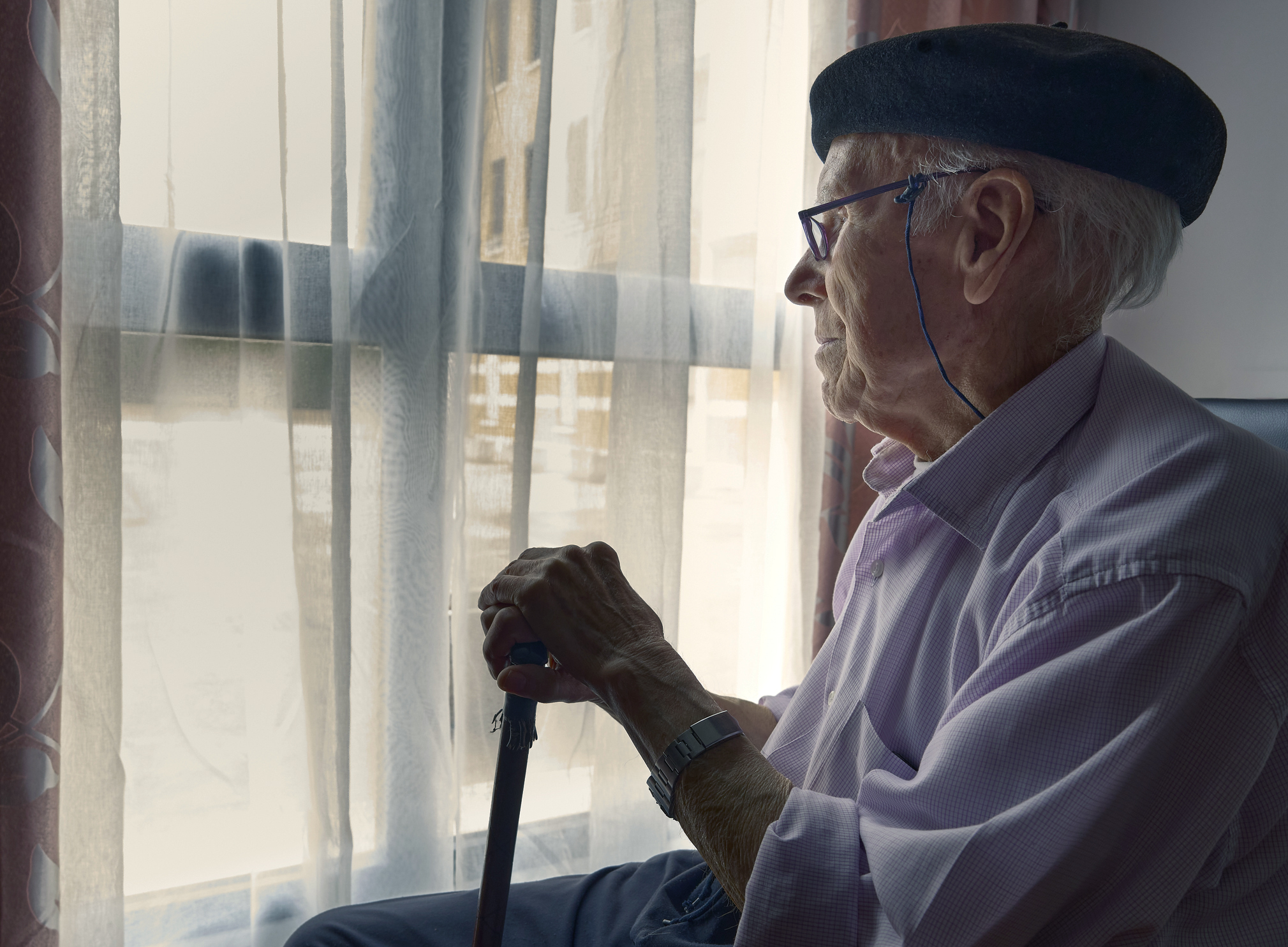 It's okay if it rains, we need it, says an elderly man thinking of data centers